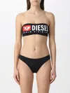 Diesel Printed Bikini Top In Multi