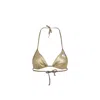 Diesel Lady-utlt Bikini Top In Grey