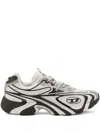 Diesel Swirl-pattern Low-top Sneakers In White