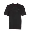 Diesel Adjust-bigoval T-shirt In Black