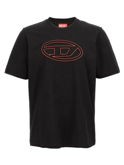 Diesel T-adjust-bigoval T-shirt Black