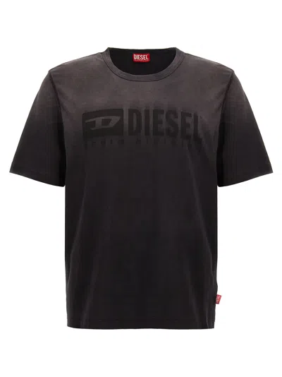 Diesel T-adjust-k4 T-shirt In Black