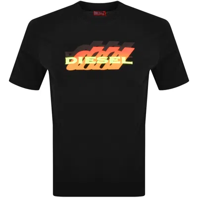 Diesel T Adjust K5 T Shirt Black