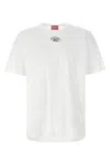 Diesel 'crew Neck Emblem T-shirt' In White