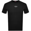 Diesel S-cooling Biologic Cotton Sweatshirt With Metal Oval-d Logo In Black