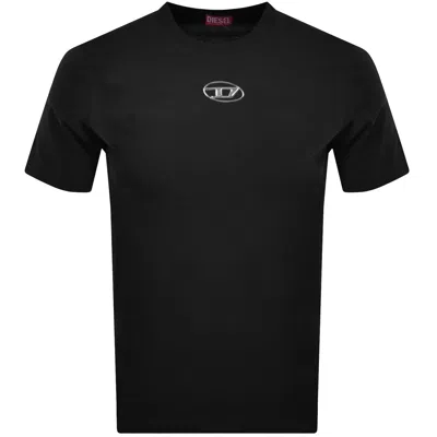 DIESEL DIESEL T ADJUST OD T SHIRT BLACK