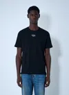Diesel T-adjust-od T-shirt In Black