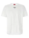 Diesel 'crew Neck Emblem T-shirt' In White