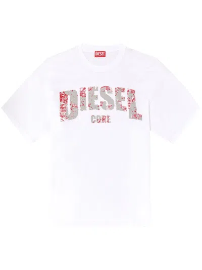 Diesel T-shirts In White