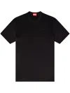 Diesel T-adjust-slits-r17 T-shirt In Black
