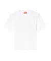 Diesel Mens  T-adjust-bigoval Brand-embossed Cotton-jersey T-shirt In White