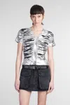 Diesel T Ai Topwear In Silver Acetate In Silver