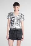 Diesel T Ai Topwear In Silver Acetate In Silver