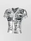 Diesel T Ai Topwear In Silver Acetate In Grey