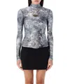Diesel Nylon Blend Cozy Sweater In Multicolor