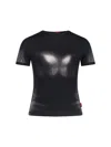 Diesel ' T-anessa' T-shirt In Black