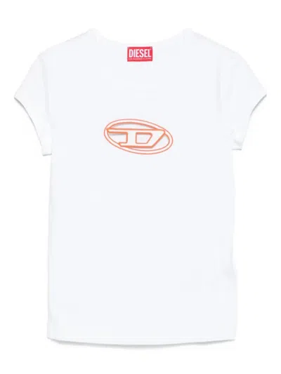 DIESEL DIESEL T-ANGIE CUT-OUT STYLE T-SHIRT