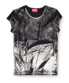 Diesel T-angie-p1 T-shirt In Black