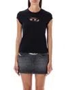 Diesel T-angie T-shirt In Black