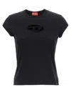 Diesel T-angie T-shirt In Black