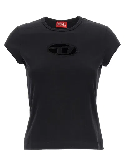 Diesel T-angie T-shirt In Black