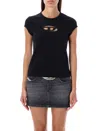 Diesel T-angie T-shirt In Black