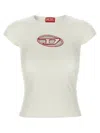 Diesel T-angie T-shirt White In Neutral