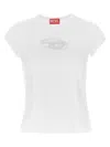 Diesel Women T-angie T-shirt In White