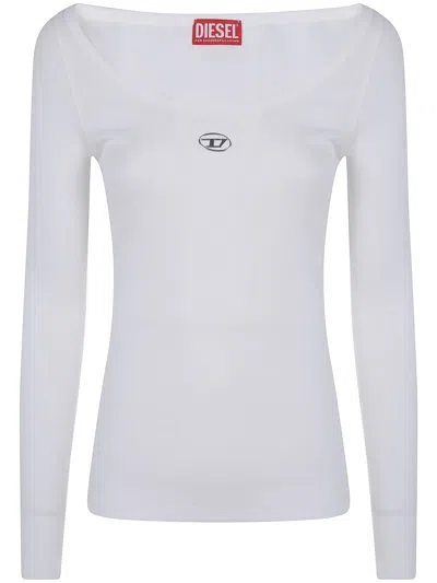DIESEL DIESEL "T BAL OD" DEEP ROUND NECK TEE