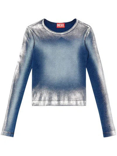 Diesel T-banes-nc-q1 Top In Blue