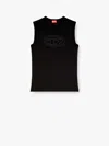 Diesel Bisco-bigoval Tank Top In Black