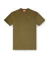 Diesel T-boggy-megoval T-shirt In Green