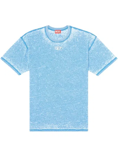 Diesel T-box T-pak T-shirt In Blue
