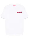Diesel T-box T-shirt In 白色