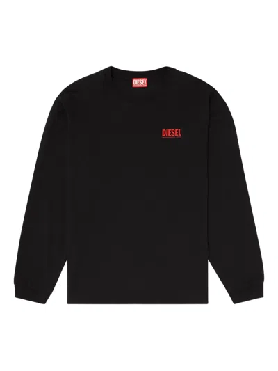 Diesel T-boxt-bisk T-shirt In Black
