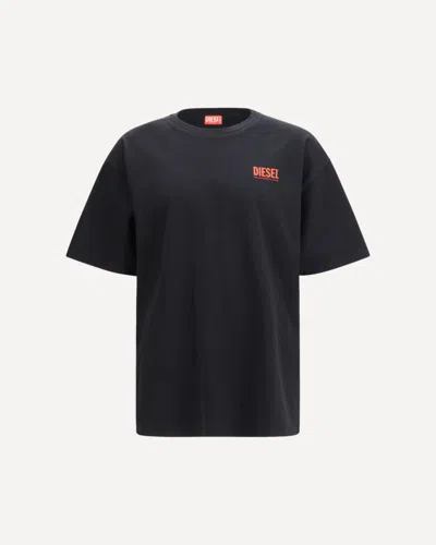 Diesel Men T-boxt-bisk T-shirt In Black