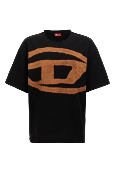DIESEL 'T-BOXT-BLEACH' T-SHIRT