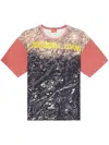 Diesel T-boxt-camou T-shirt In Grau