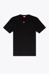 Diesel Mens  T-boxt Logo-embroidered Relaxed-fit Cotton T-shirt In Nero