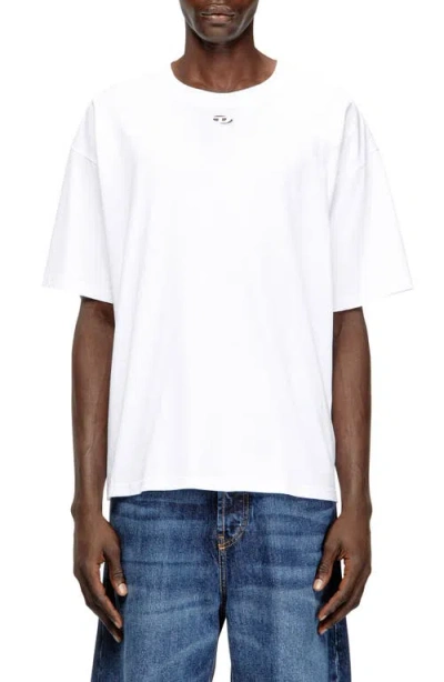 Diesel T-adjust-marey T-shirt In White