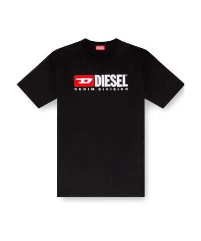 DIESEL DIESEL T-BOXT-DIV LOGO PRINTED T-SHIRT