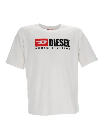 Diesel T Boxt Div Maglietta In White