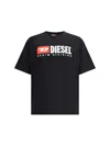 Diesel T-shirt With Splashed-effect Logo