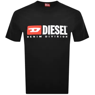 DIESEL DIESEL T BOXT DIV T SHIRT BLACK