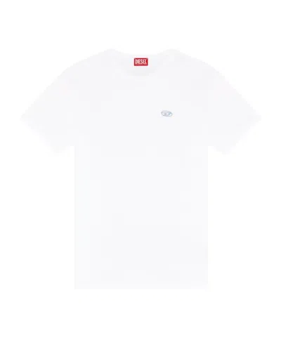 Diesel T-boxt-k18 Organic Cotton T-shirt In 100