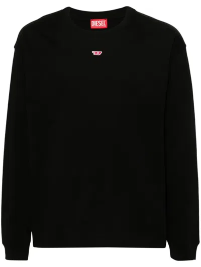 Diesel S-boxt-d Sweatshirt In Black