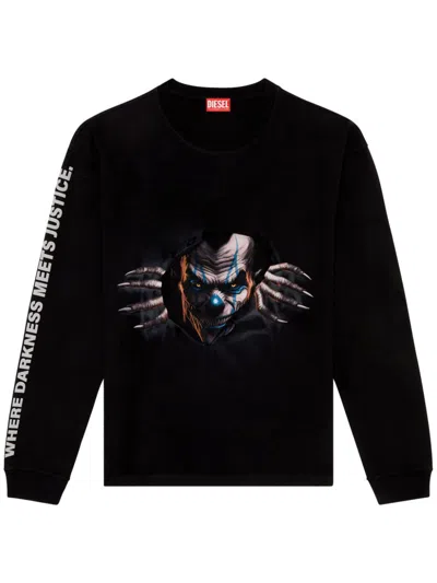 Diesel T-boxt Cotton T-shirt In 9xxa