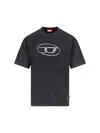 Diesel T-boxt-q22 T-shirt Black In Black  