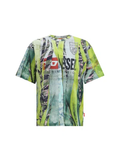 Diesel T-boxt-r13 T-shirt In Multi