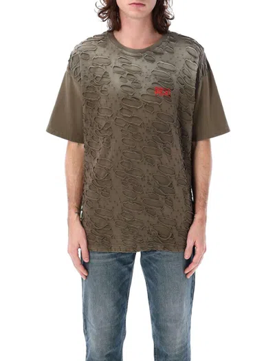 Diesel T-boxt-r29 T-shirt In Green